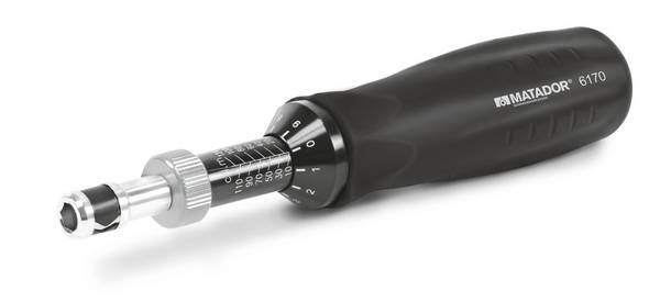 Matador Schraubwerkzeuge Werkstatt Drehmoment-Schraubendreher 0.1 - 1.2 Nm DIN EN ISO 6789