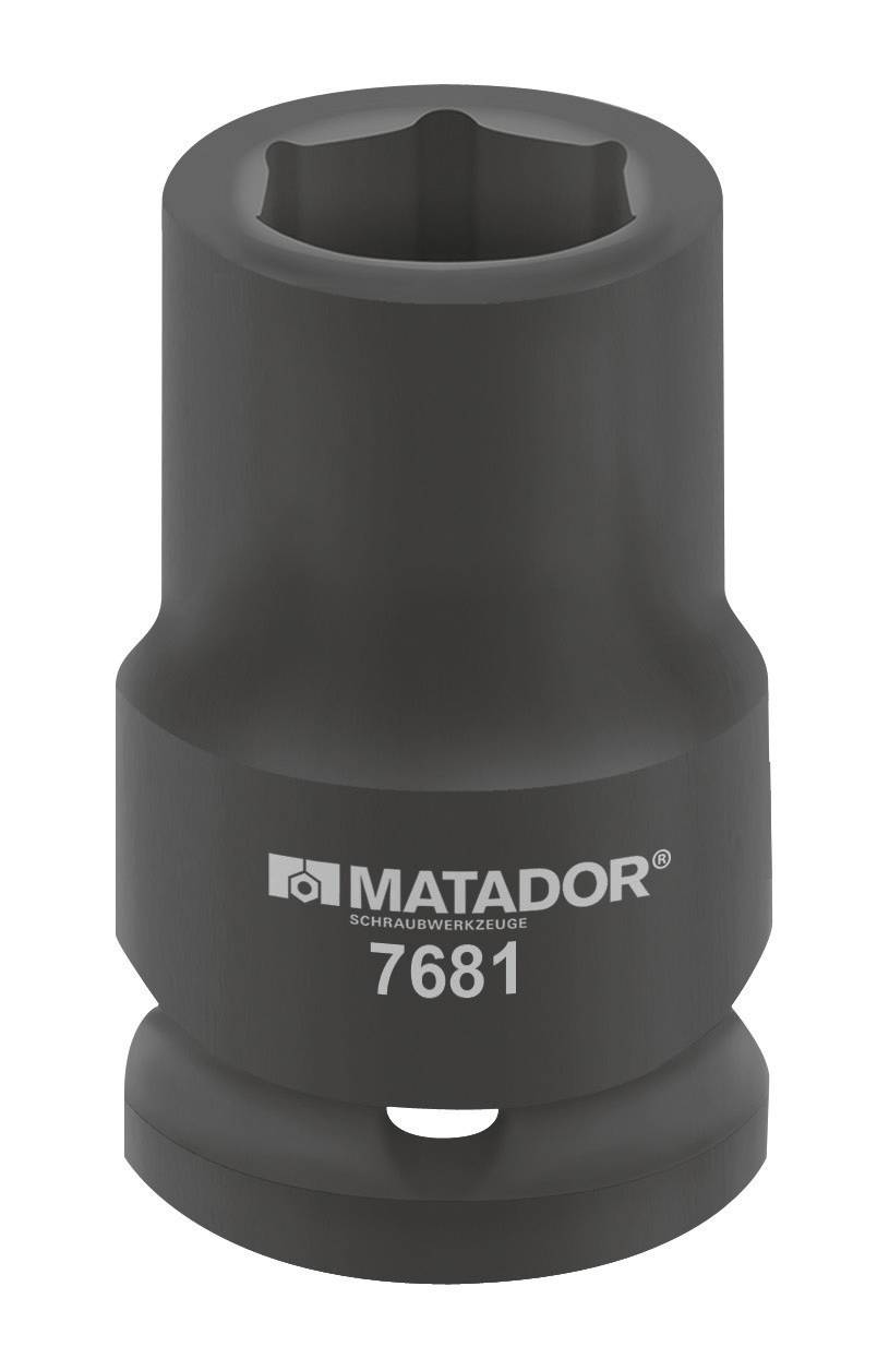 Matador Schraubwerkzeuge 76810330 Außen-Sechskant Schlagschrauber-Steckschlüsseleinsatz 33 mm 1 (25 mm)