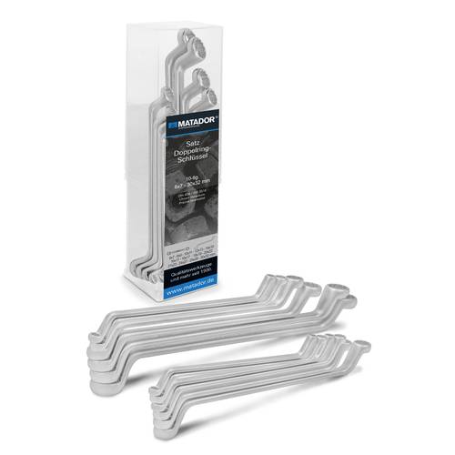 Thumbnail - Matador Schraubwerkzeuge 02009120 Doppel-Ringschlüssel-Satz 12teilig Schlüsselweite (Metrisch) 6 - 32 mm
