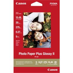 Image of Canon Photo Paper Plus Glossy II PP-201 2311B018 Fotopapier 13 x 18 cm 265 g/m² 20 Blatt Glänzend