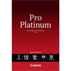 Image of Canon Photo Paper Pro Platinum PT-101 2768B016 Fotopapier DIN A4 300 g/m² 20 Blatt Hochglänzend
