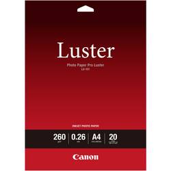 Image of Canon Photo Paper Pro Luster LU-101 6211B006 Fotopapier DIN A4 260 g/m² 20 Blatt Seidenglänzend