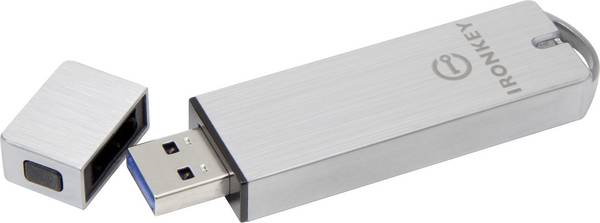 Kingston IronKey Basic S1000 - USB-Flash-Laufwerk - verschlüsselt - 64 GB - USB