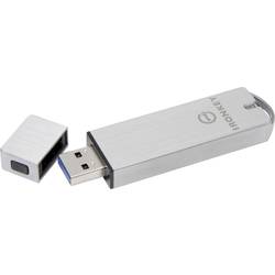 USB flash disk Kingston IronKey™ S1000 Enterprise IKS1000E/16GB, 16 GB, USB 3.2 Gen 1 (USB 3.0), strieborná