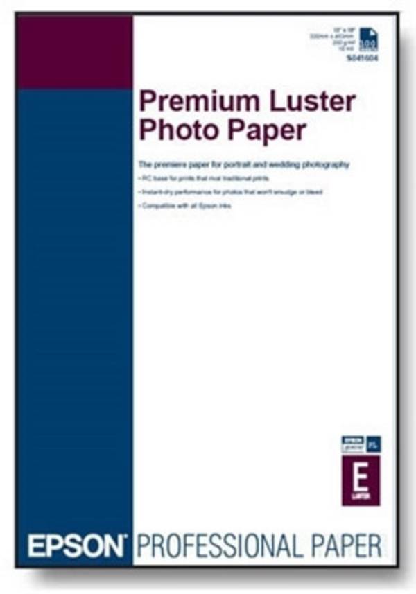 Epson Premium Luster Photo Paper C13S041784 Fotopapier DIN A4 250 g/m² 250 Blatt Seidenglänzend