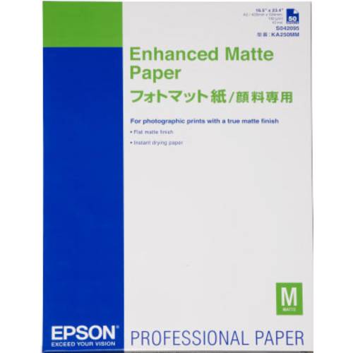 Epson Enhanced Matte Photo Paper C13S042095 Fotopapier 192 g/m² 50 Blatt Matt