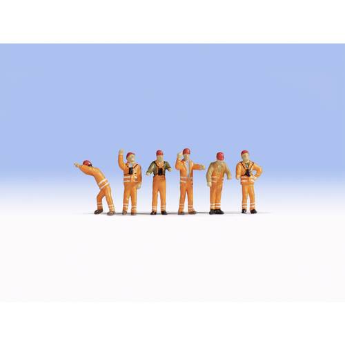 NOCH N Rangierpersonal Bemalt, Stehend