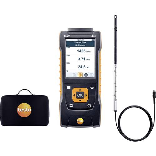 testo 440 Set Anemometer kalibriert (ISO)