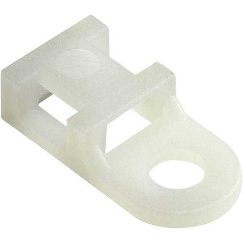 TRU COMPONENTS Befestigungssockel schraubbar TC-6645712 Natur 100 St.