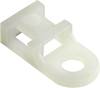 TRU COMPONENTS Befestigungssockel schraubbar TC-6645712 Natur 100 St.