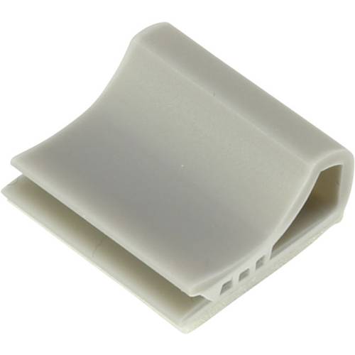 TRU COMPONENTS Befestigungssockel TC-6645720 für Flachbandkabel Hellgrau 100 St.