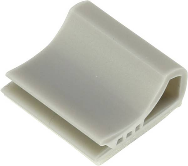 TRU COMPONENTS Befestigungssockel TC-6645720 für Flachbandkabel Hellgrau 100 St.