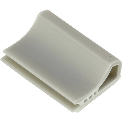 TRU COMPONENTS Befestigungssockel TC-6645724 für Flachbandkabel Hellgrau 100 St.