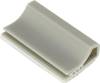 TRU COMPONENTS Befestigungssockel TC-6645728 für Flachbandkabel Hellgrau 100 St.