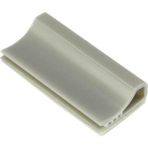 TRU COMPONENTS Befestigungssockel TC-6645732 für Flachbandkabel Hellgrau 100 St.