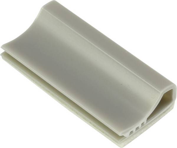 TRU COMPONENTS Befestigungssockel TC-6645732 für Flachbandkabel Hellgrau 100 St.