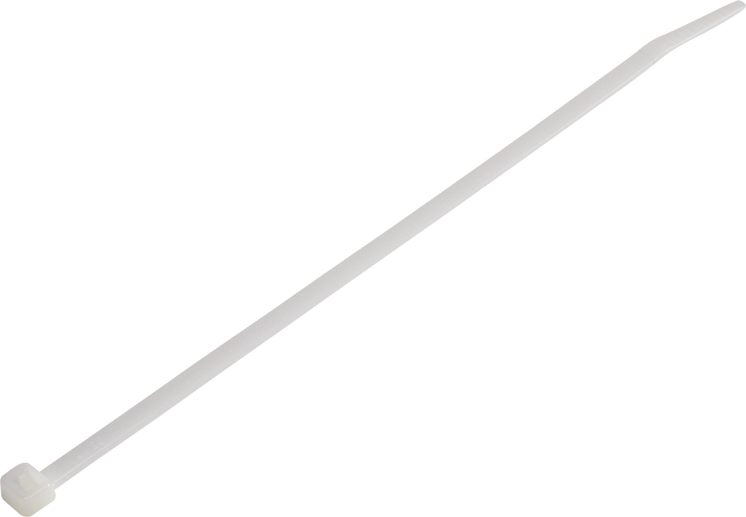 TRU COMPONENTS TC-6645760 Kabelbinder 203 mm 4.60 mm Natur 1000 St.