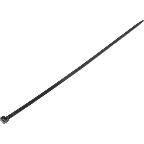 TRU COMPONENTS TC-6645820 Kabelbinder 450 mm 8 mm Schwarz Witterungsstabil 100 St.