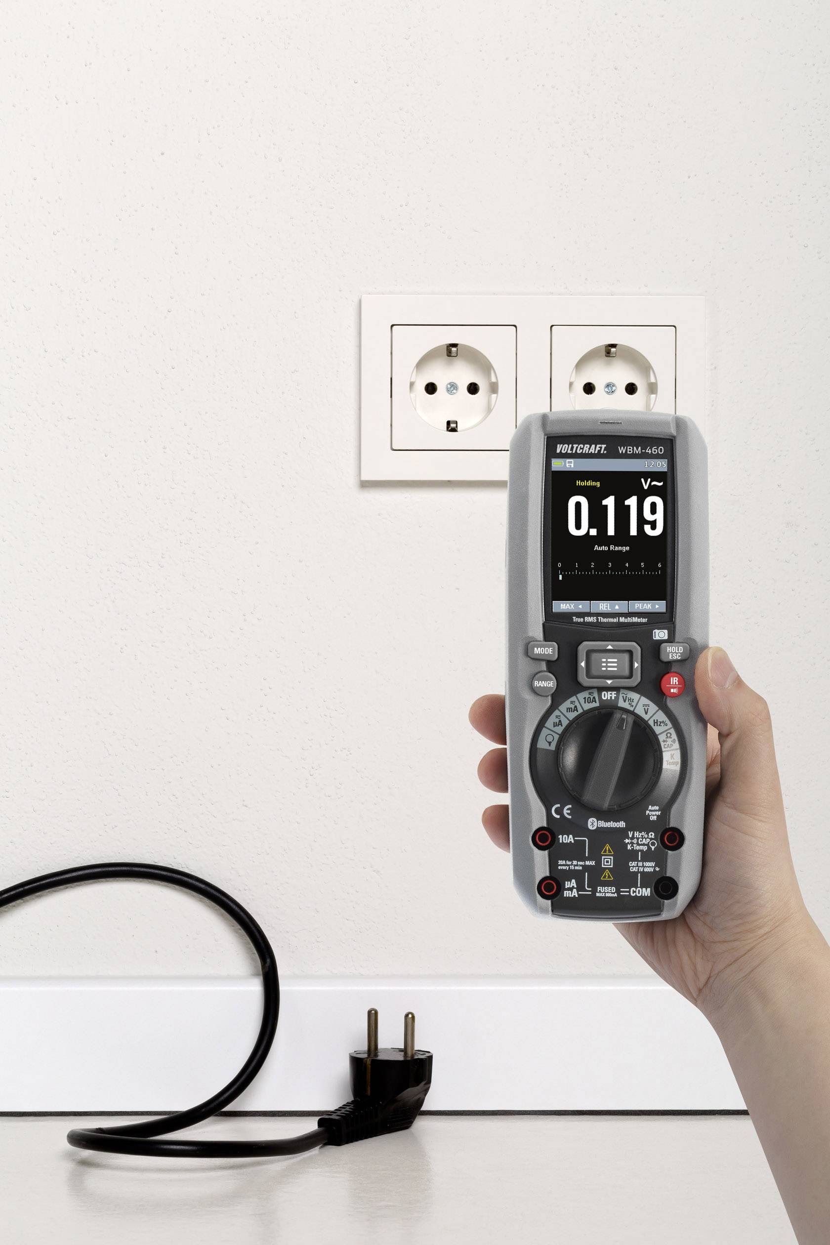 WBM-460 im Multimetermodus