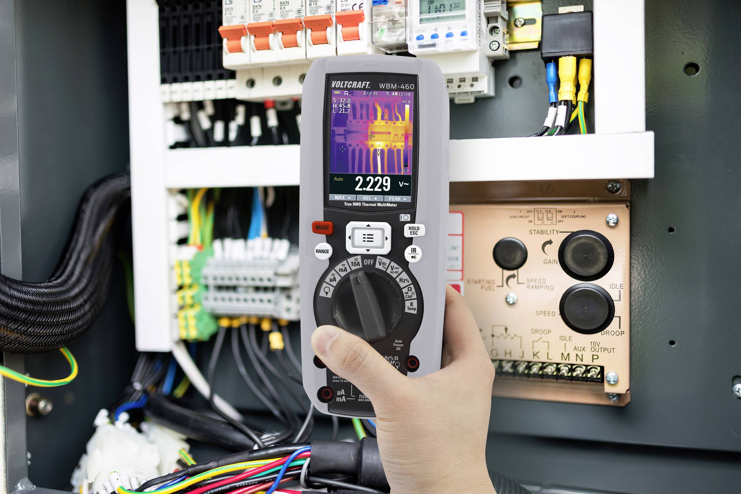 WBM-460 im Wärmebildmodus