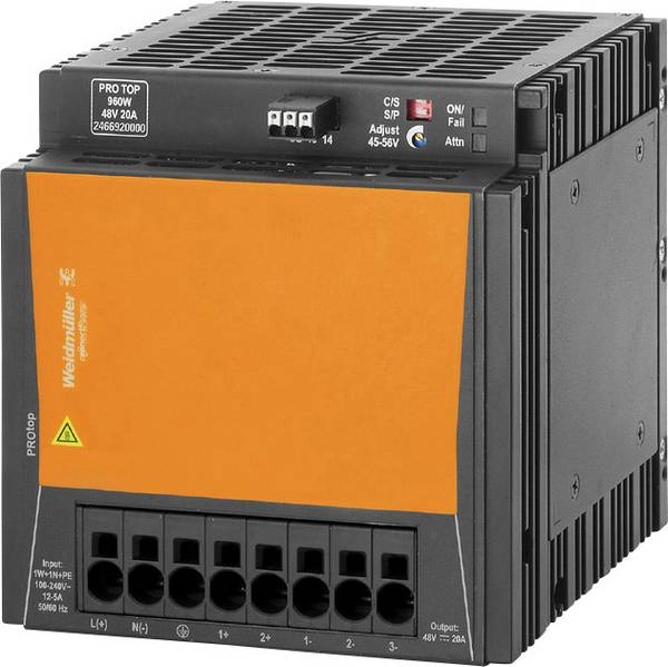 Weidmüller 2466920000 Schaltnetzgerät  48 V/DC 20 A 960 W   Inhalt 1 St.