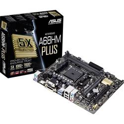 Základní deska Asus A68HM-PLUS Socket AMD FM2+ Tvarový faktor Micro-ATX Čipová sada základní desky AMD® A68H