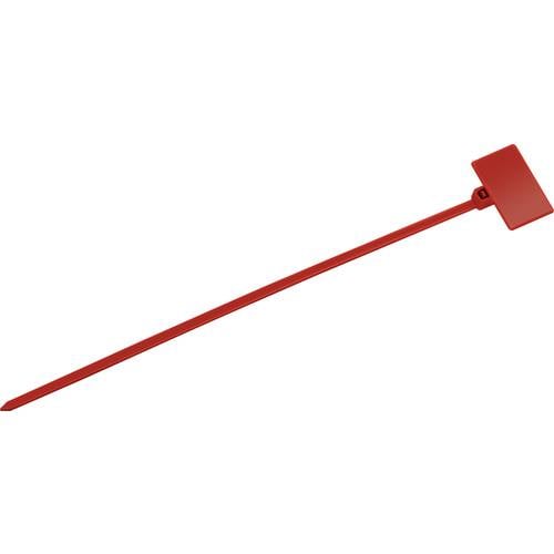 TRU COMPONENTS TC-6646444 Leitermarkierer Beschriftungsfläche: 20 x 13 mm Rot 100 St.