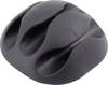TRU COMPONENTS Kabelhalter selbstklebend TC-6646600 Bündel-Ø-Bereich 8 mm (max) Grau 1 St.