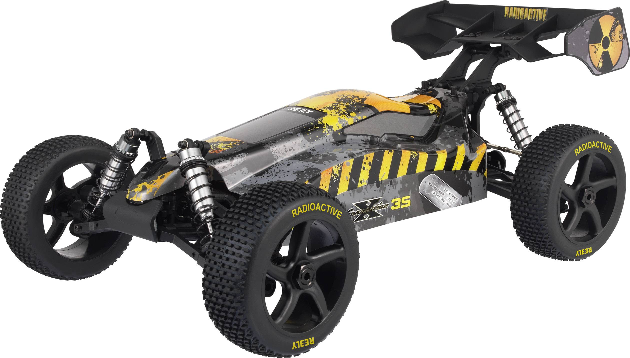 Reely Generation X 3S Brushless 1:8 XS RC Modellauto Elektro Buggy Allradantrieb (4WD) 100% RtR 2,4 GHz inkl. Akku, Lade-18