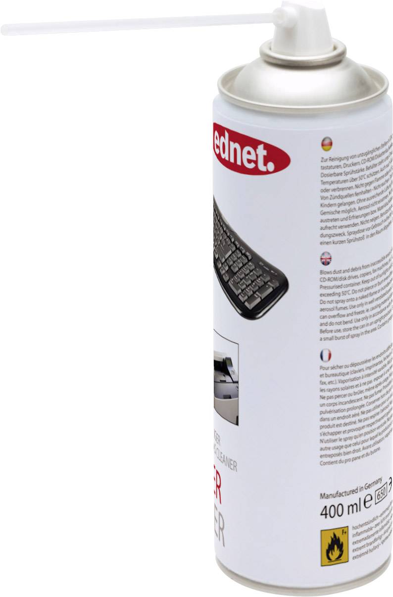 ednet 63017 Power Duster Druckgasspray 400 ml-1