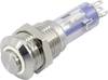 TRU COMPONENTS TC-6647552 LAS4GQH-11E/W/12V/S Drucktaster 48 V 2 A 1 x Aus/(Ein) tastend Weiß (Ø) 12 mm 1 St.
