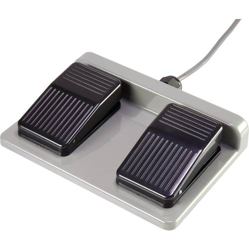 TRU COMPONENTS Fußschalter 250 V/AC 10 A 2 Pedale 2 Schließer 1 St.