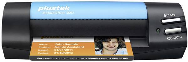 Plustek MobileOffice S602 Dokumentenscanner  A6 1200 x 1200 dpi  USB-A (USB 2.0)