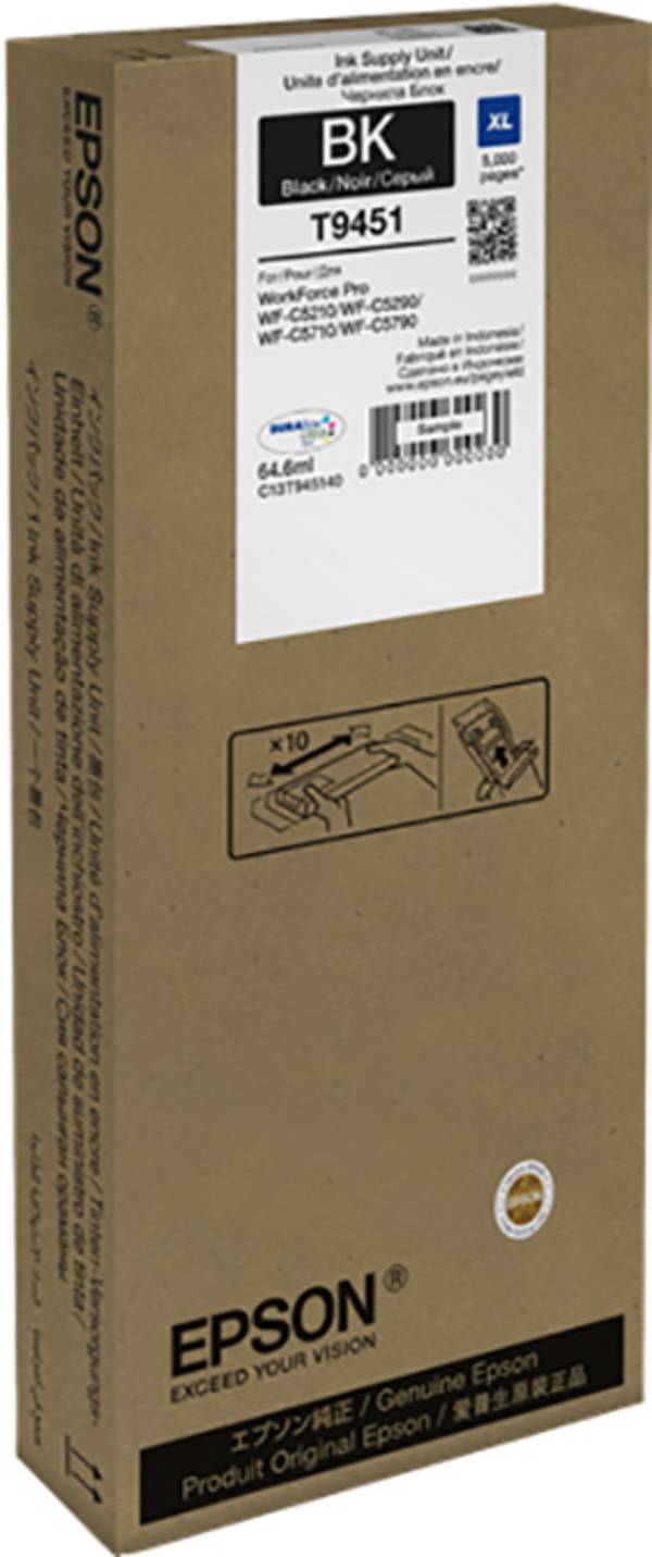 Epson Druckerpatrone T9451 Original  Schwarz C 13 T 945140