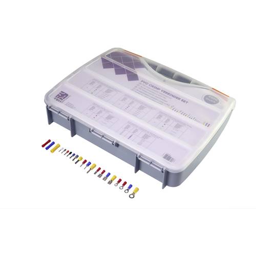 TRU COMPONENTS TC-6648520 Quetschverbinder-Sortiment 4300 St.