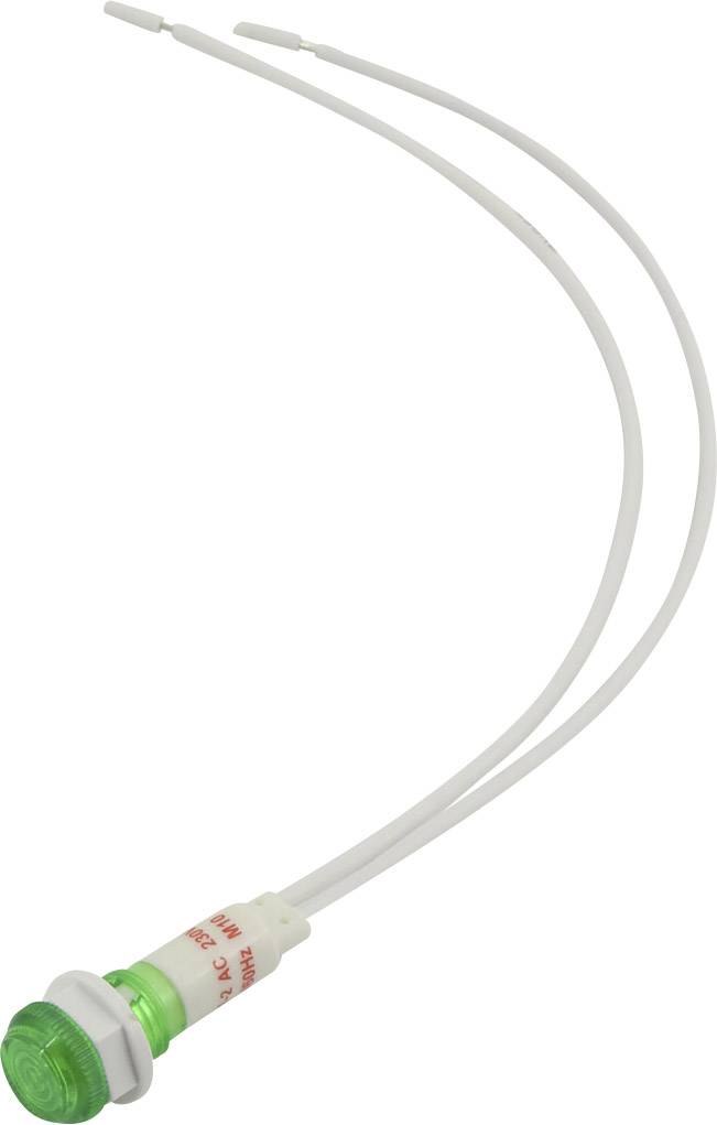 TRU COMPONENTS TC-6648784 Standaard signaallamp met lamp Groen 1 stuk(s) afbeelding