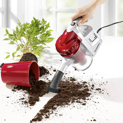 Handstaubsauger CleanMaxx 600 W Rot-Silber kaufen