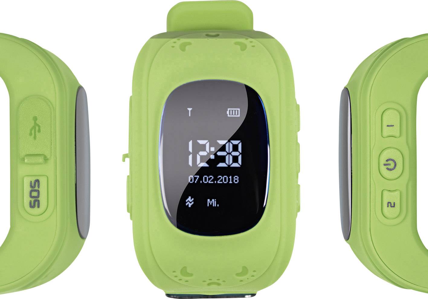 easymaxx Kids SmartWatch Kinder-Smartwatch Limettengrün-5
