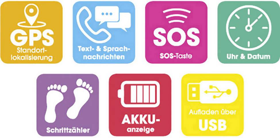 Symbolbild für easymaxx Kids SmartWatch Kinder-Smartwatch Limettengrün