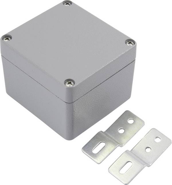 TRU COMPONENTS ES-FA5 TC-6649564 Universal-Gehäuse 222 x 145 x 55 Gussaluminium Hellgrau 1 St.