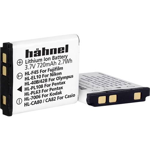 Hähnel Fototechnik HL-F45 Kamera-Akku ersetzt Original-Akku (Kamera) NP-45, NP-45A, NP-45S 3.7 V 720 mAh