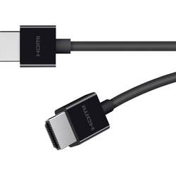 Image of Belkin HDMI Anschlusskabel HDMI-A Stecker, HDMI-A Stecker 2.00 m Schwarz AV10175bt2M-BLK Ultra HD (4k) HDMI HDMI-Kabel