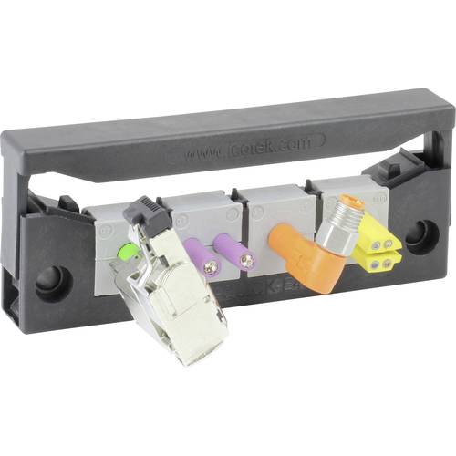 Icotek KEL-QUICK E4 Kabeleinführungsleiste Polyamid Schwarz 1 St.