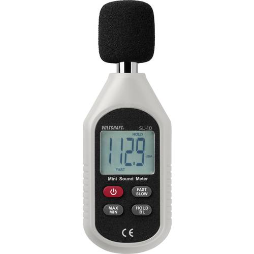 VOLTCRAFT Schallpegel-Messgerät SL-10 30 - 130 dB 31.5 Hz - 8 kHz