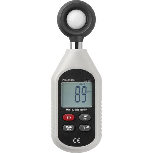 VOLTCRAFT VC-8314265-ISO LX-10 Luxmeter kalibriert (ISO) 0 - 199900 lx