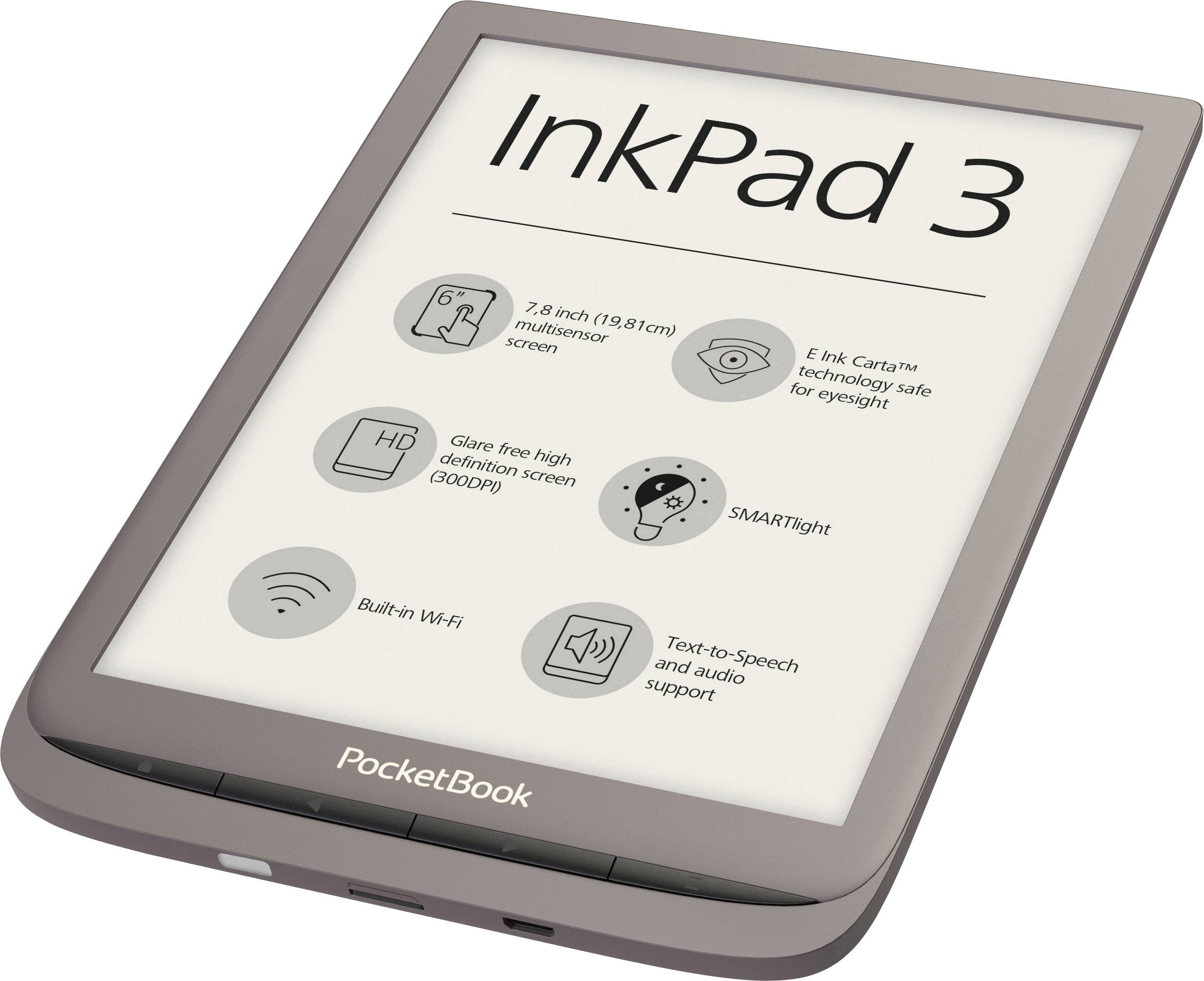 PocketBook InkPad 3 - eBook-Reader - 8 GB - 19.8 cm (7.8")-3
