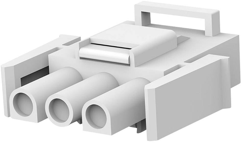 TE CONNECTIVITY Stiftgehäuse-Kabel MATE-N-LOK Polzahl Gesamt 3 Rastermaß: 6.35 mm 770018-1 1 St