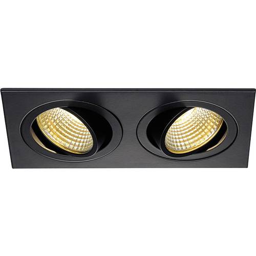 SLV 113890 New Tria LED-Einbauleuchte LED LED fest eingebaut 12 W Schwarz (matt)