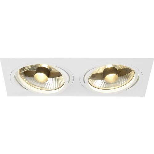 SLV 113841 New Tria 1 Einbauleuchte Halogen, LED GU10 150 W Weiß (matt)