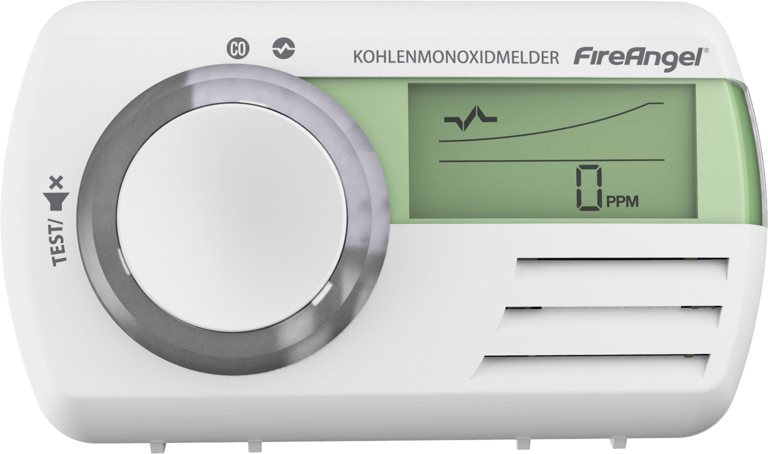 FireAngel CO-9D-DET Kohlenmonoxid-Melder inkl. 7 Jahres-Batterie batteriebetrieben detektiert Kohlenmonoxid-1